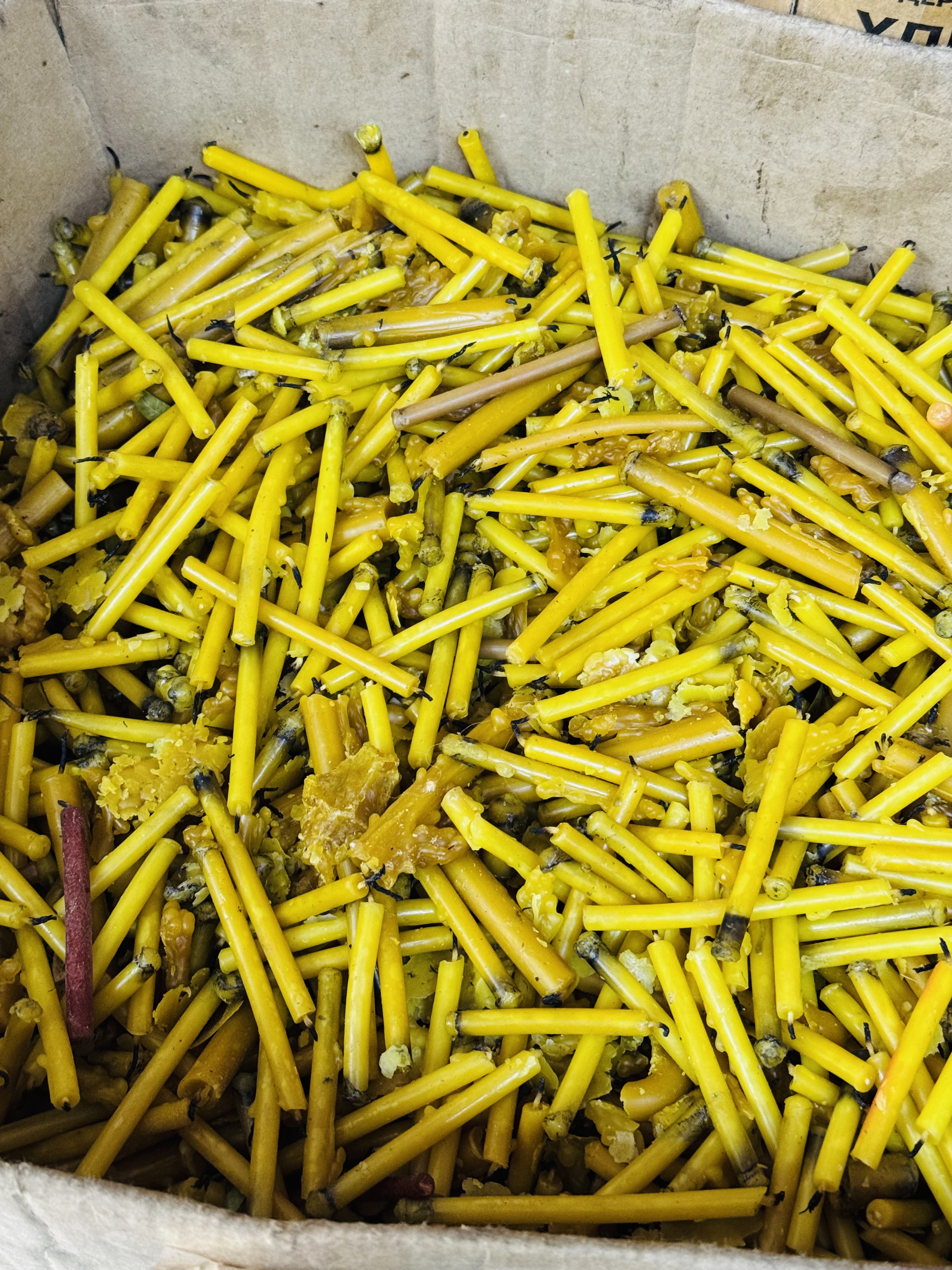 приём огарков